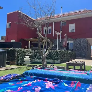 Rural Experience Fully Equipped -preciosa Y Acogedora Rural Caricia De Brisa-big Jacuzzi&wifi&bbq- 8pax Santa María De Guía El Palmital